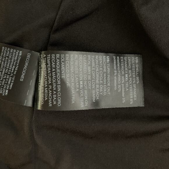 WHBM Dress NWT Women's Size 0 Sleeveless Liquid Knit Black Stud Midi 570356121 - Picture 4 of 6